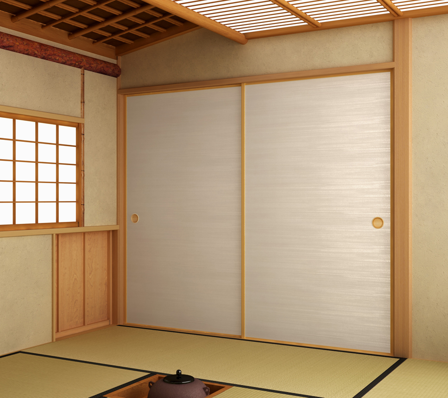 広島で畳と襖の事なら新和畳襖店 スタイリッシュ襖紙